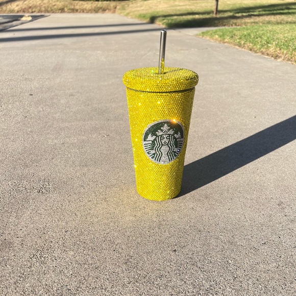 Starbucks Logo Yellow Tumbler - Picture 4 of 11